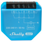 Shelly 2L Gen3, Relais cyan