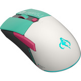 ASUS TUF Gaming Mini Wireless - Hatsune Miku Edition, Gaming-Maus türkis/weiß