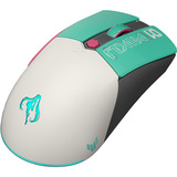 ASUS TUF Gaming Mini Wireless - Hatsune Miku Edition, Gaming-Maus türkis/weiß