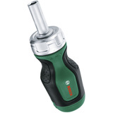 Bosch Heimwerken & Garten Stubby Bit Ratschenschraubendreher + 6 Bits  grün/schwarz, 7-teilig 