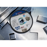 Bosch PRO Stainless Steel and Metal, Ø 125 mm, 100 Stück im Eimer, Trennscheibe  Bohrung 22,23 mm, WA 60 T BF