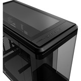 Cooler Master MasterFrame 360 Panorama , Tower-Gehäuse schwarz, Panorama-Glasdesign