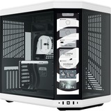 HYTE Y70 Touch Infinite , Tower-Gehäuse weiß/schwarz, Tempered Glass x 2