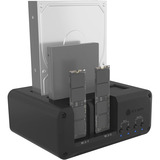 ICY BOX IB-2925MS-CU31, Dockingstation schwarz