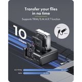 ICY BOX IB-2925MS-CU31, Dockingstation schwarz
