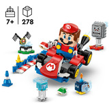LEGO 72043 Super Mario - Mario Kart: Interaktiver LEGO Mario & Standard-Kart, Konstruktionsspielzeug 