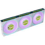 Lian Li UNI FAN SL-INF LCD FLEX 120 Wireless, Gehäuselüfter weiß,  3er Pack mit Controller, 120 mm
