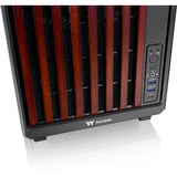 Thermaltake TR200 WS Black, Tower-Gehäuse schwarz/holz