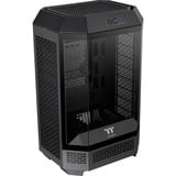 Thermaltake The Tower 300 Black, Tower-Gehäuse schwarz, Tempered Glass