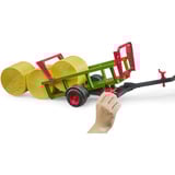 bruder Rundballensammler mit 3 Rundballen, Modellfahrzeug 