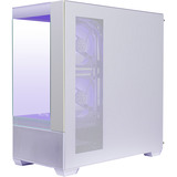 Cooler Master Elite 690 White, Tower-Gehäuse weiß/holz, Tempered Glass x 2