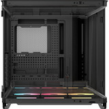 Corsair AIR 5400 LX-R LINK , Tower-Gehäuse schwarz, Panoramic Glass