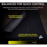 Corsair MM PRO Control - Medium, Gaming-Mauspad schwarz