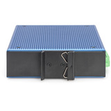 Digitus Industrieller 8+2-Port L2 managed Gigabit Ethernet PoE Switch 