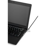 Kensington Slim N17 2.0 Laptopschloss schwarz, für Wedge-Shaped Security-Slots