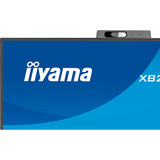 iiyama ProLite XB2497HSNH-B1, LED-Monitor 60.5 cm (23.8 Zoll), schwarz (matt), FullHD, IPS, Webcam, Mikro, USB-Hub, 100Hz Panel