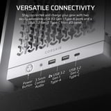 Corsair FRAME 4000D RS , Tower-Gehäuse weiß, Tempered Glass