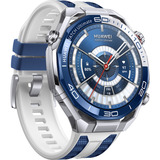 Huawei Watch Ultimate 2 (March-B29), Smartwatch blau/silber, zweifarbiges Fluorelastomerarmband
