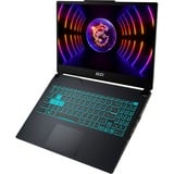 MSI Cyborg 15 A13VE-1005, Gaming-Notebook schwarz/transparent, Intel® Core™ i5-13420H, NVIDIA GeForce RTX 4050, 16 GB DDR5, 512 GB (512 GB SSD), ohne Betriebssystem