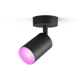Philips Hue White & Color Ambiance Fugato 1er-Spot, LED-Leuchte schwarz