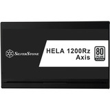 SilverStone HELA 1200Rz Axis, PC-Netzteil schwarz, 2x 12-Pin High Power GPU, 5x PCIe, Kabelmanagement, 1200 Watt