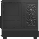 Thermaltake Pureline 270 Black, Tower-Gehäuse schwarz, Tempered Glass x 2