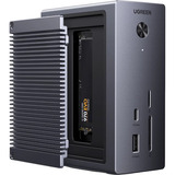 UGREEN Revodok Pro 10-in-1 Dockingstation silber, mit M.2-NVMe-Slot