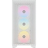 Corsair 3000D RGB Airflow, Tower-Gehäuse weiß, Tempered Glass