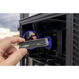 Crucial T705 4 TB, SSD schwarz, PCIe 5.0 x4, NVMe 2.0, M.2 2280