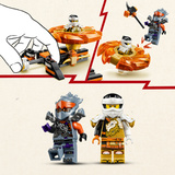 LEGO 71873 Ninjago Cole vs. Böser Cole Spinner-Angriff, Konstruktionsspielzeug 