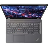 Lenovo ThinkPad P16 G2 (21FA005LGE), Notebook grau/schwarz, Intel® Core™ i7-14700HX, NVIDIA RTX 2000, 64 GB DDR5, 1 TB (1 TB SSD), Windows 11 Pro