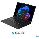 Lenovo ThinkPad X1 Carbon G14 Aura Edition (21V700DCGE), Notebook schwarz, Intel® Core™ Ultra 7 355, Intel® Graphics, 32 GB LPDDR5X, 1 TB (1 TB SSD), Windows 11 Pro