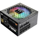 Thermaltake Germanium Pro RGB 750W, PC-Netzteil schwarz, 1x 12-Pin High Power GPU, 4x PCIe, Kabelmanagement, 750 Watt
