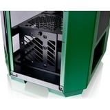 Thermaltake The Tower 300 Racing Green, Tower-Gehäuse dunkelgrün, Tempered Glass
