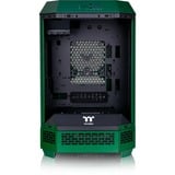 Thermaltake The Tower 300 Racing Green, Tower-Gehäuse dunkelgrün, Tempered Glass