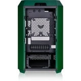 Thermaltake The Tower 300 Racing Green, Tower-Gehäuse dunkelgrün, Tempered Glass