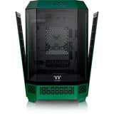 Thermaltake The Tower 300 Racing Green, Tower-Gehäuse dunkelgrün, Tempered Glass