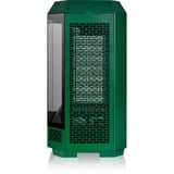 Thermaltake The Tower 300 Racing Green, Tower-Gehäuse dunkelgrün, Tempered Glass
