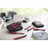 Wiha Bit-Satz slimBit electric, Sechsrund Plus rot, 7-teilig