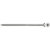 fischer Spanplattenschraube PowerFast II 5,0x80 Senkkopf TX 100 Stück, mit Teilgewinde, Edelstahl A2