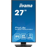 iiyama ProLite XUB2792UHSU-B6, LED-Monitor 68.5 cm (27 Zoll), schwarz (matt), UltraHD/4K, IPS, HDMI, DP, USB-C, USB-Hub