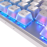 CHERRY XTRFY MX 8.2 TKL Wireless, Gaming-Tastatur weiß/grau, DE-Layout, Cherry MX2A Red