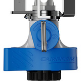 Campingaz Campingkocher Twister Connect, Gaskocher silber/blau, 2,9 kW