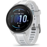 Garmin Forerunner 165, Smartwatch weiß/hellgrau, 43 mm, Silikon-Armband