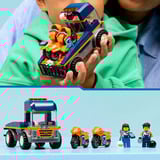 LEGO 60491 City Motorradtransporter, Konstruktionsspielzeug 