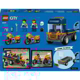 LEGO 60491 City Motorradtransporter, Konstruktionsspielzeug 