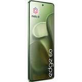 Motorola edge 60 512GB, Handy Shamrock, Android, Finish mit Leder-Optik, 12 GB
