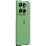 Motorola edge 60 512GB, Handy Shamrock, Android, Finish mit Leder-Optik, 12 GB