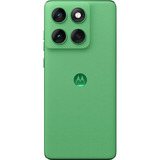 Motorola edge 60 512GB, Handy Shamrock, Android, Finish mit Leder-Optik, 12 GB