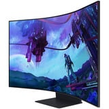 SAMSUNG Odyssey Ark S55CG970NU, Gaming-Monitor 139.7 cm (55 Zoll), schwarz, UltraHD/4K, VA, Curved, FreeSync Premium Pro, 165Hz Panel